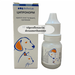 Cipronorm (ciprofloxacin, dexamethasone)