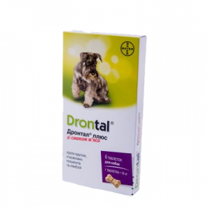 Drontal Plus for small dogs and puppies